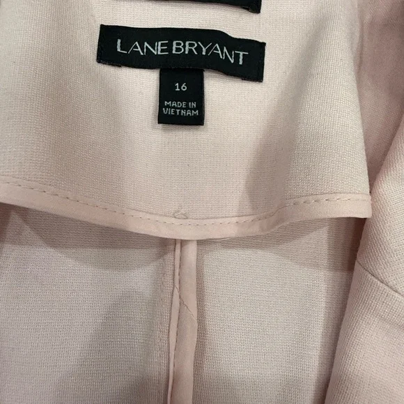 Lane Bryant Pink Blazer with Gold Buttons - Picture 3 of 7